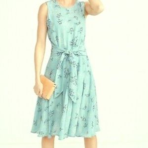 Silk Amour Vert Anouk sleeveless dress - L